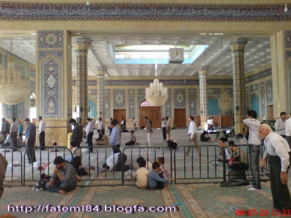 صفای متتظران در مسجد مقدس جمکران 