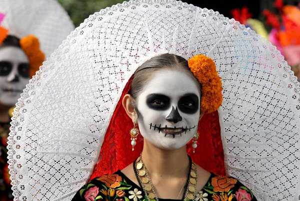 تدارک برای روز مردگان در مکزیک