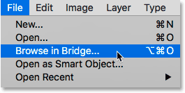 نحوه باز کردن Adobe Bridge: