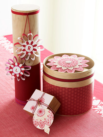 گل کاغذی برای کادو
