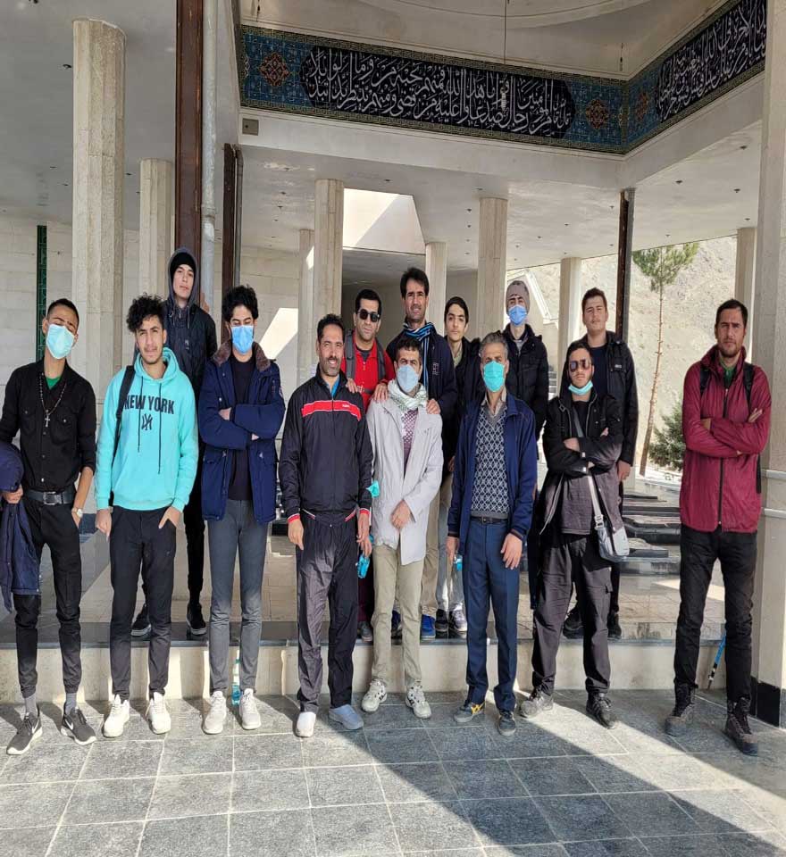 بام کرج زیر پای دانش آموزان شهیدستان کرج