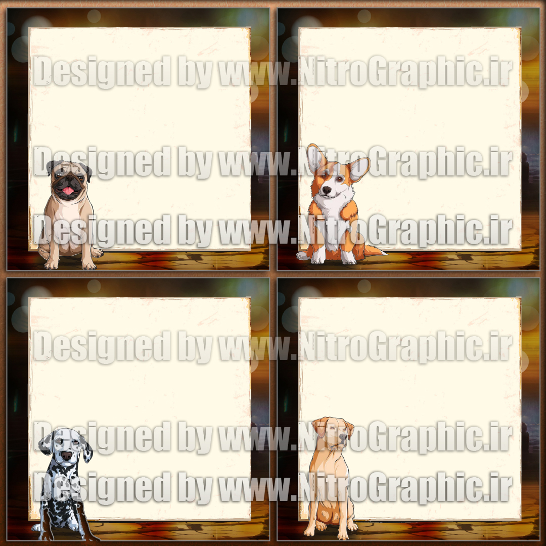 طرح های جدید گرافیکی طرحهای زیبا سگ و گربه قالبهای آماده پست و استوری اینستاگرام عکس حیوان عکسهای حیوانات خانگی اهلی