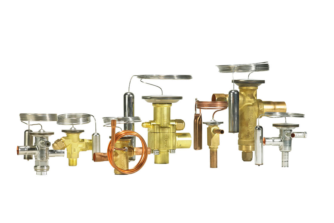 Introduction of expansion valves