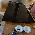 55sh102ua | شهاب | تعمیرات | تلویزیون | بکلایت | پنل