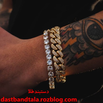 دستبند مردانه جواهر