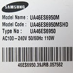 46ES6950 | بکلایت | سامسونگ | قیمت | خرید